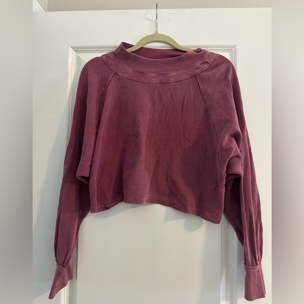 Free people/we the free long sleeve top medium